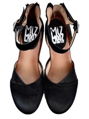 Miz Mooz Ankle-Strap Wedge 8.5
